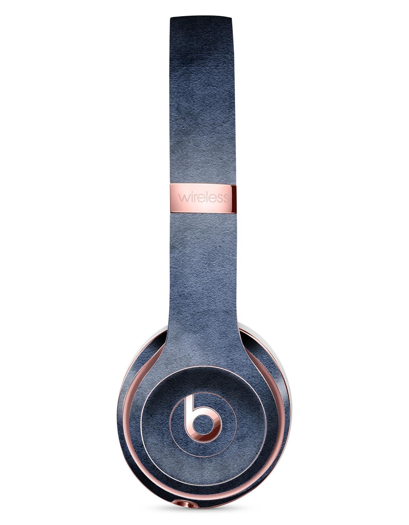 Navy Grunge Texture v1 Full-Body Skin Kit for the Beats by Dre Solo 3