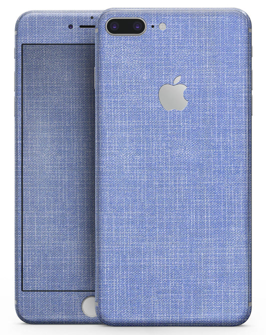 Blue Jean Overall Pattern - Skin-kit for the iPhone 8 or 8 Plus