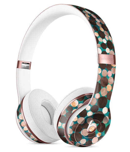 Mixed Brown Watercolor Dots Full-Body Skin Kit for the Beats by Dre